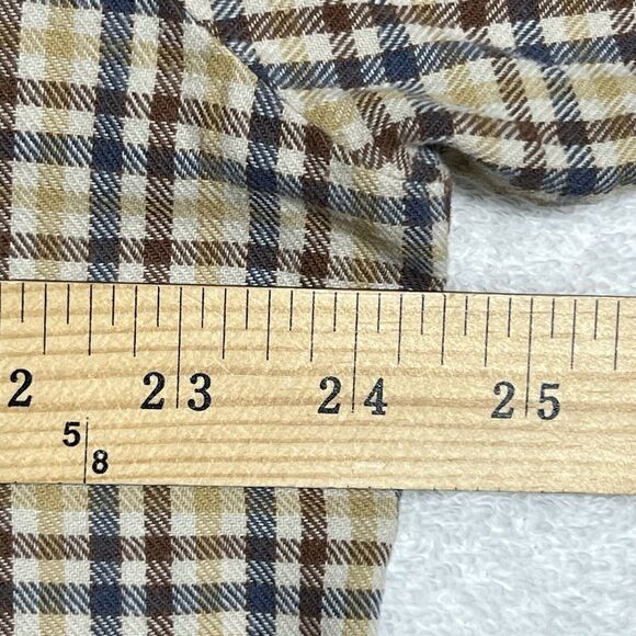 Field & Stream Plaid 100% Cotton Flannel Shirt Men’s L Multi Button Up Pocket - Picture 9 of 17